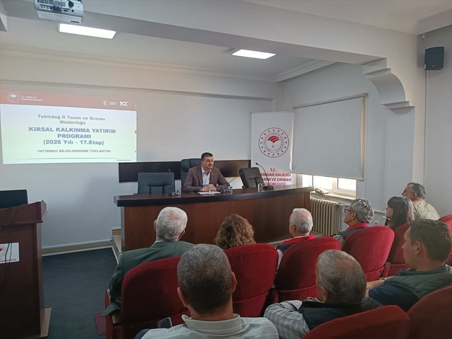 Tekirdağ'da hibe hakkı kazanan yatırımcılara uygulama süreçleri anlatıldı