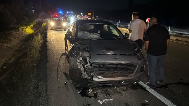 Otomobille çarpışan motosikletin 71 yaşındaki sürücüsü Kütahya'da hayatını kaybetti