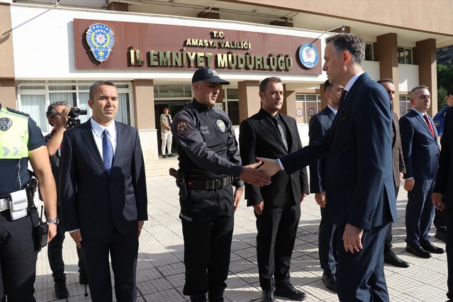 Amasya'da emniyet müdürü değişti, Ayhan Saraç görevi Aktaşgül'e devretti