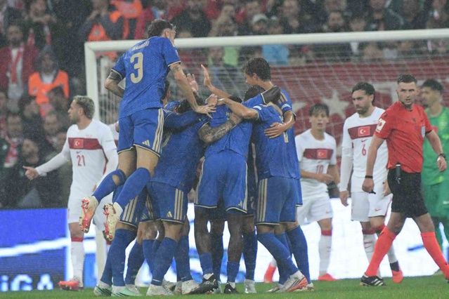 A Milli Futbol Takımı, İtalya ile 17. maçında da kazanamadı, Bursa'da 4-1 yenildi