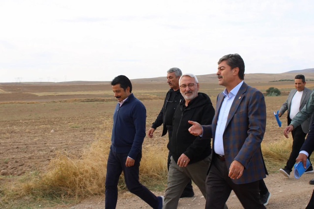 Kırşehir'de İHA ve SİHA test merkezi için vali ve MKE Genel Müdürü bir araya geldi