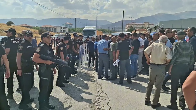 Malatya'da kazada ölen Mikail Akkuş için trafik ışığı talebiyle eylem yapıldı