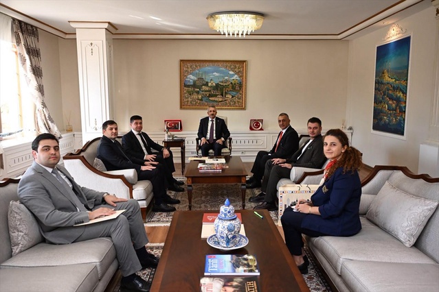 Edirne Valisi Sezer, Azerbaycan Başkonsolosu'nu ağırladı, yaban yaşam parkını inceledi