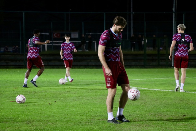 Drogheda United, Trabzonspor'a konuk olacağı dostluk maçının hazırlıklarını tamamladı