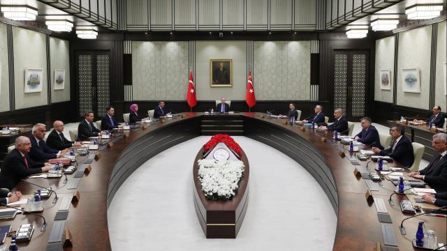 Kabine'de yoğun gündem: Fon soruşturması ve Terörsüz Türkiye