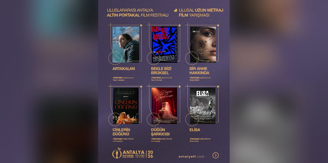 Altın Portakal'da 12 film, 5 milyon TL'lik En İyi Film ödülü için yarışacak