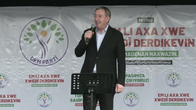 Bakırhan, Diyadin'de siyanürle altın aramasına halkın onayı olmadan karşı çıktı