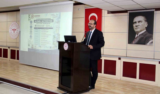 Kritik hastada beslenme yönetimi Kayseri Devlet Hastanesi'nde ele alındı