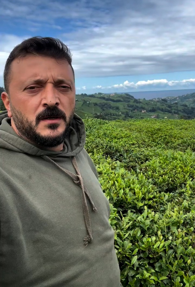 Rize'de çay üreticisi, 10 gün güneş görürse 11. gün oruç tutacağı adağıyla dua etti