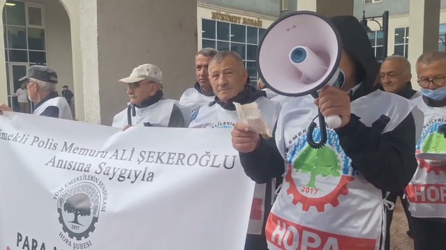 Tüm Emekliler Sendikası, Ali Şekeroğlu için Artvin'de 'siyasi cinayet' dedi