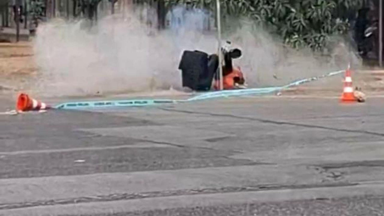 Yol kenarındaki çanta bomba paniğine neden oldu