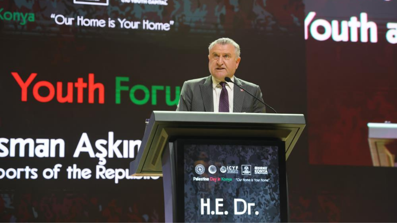 Gençlik ve Spor Bakanı Bak: "Her zaman Filistin halkının yanındayız"