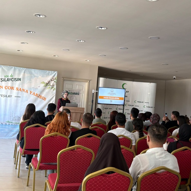 Evlilik kredisi başvurusu yapan çiftlere Adana'da evlilik öncesi eğitim verildi