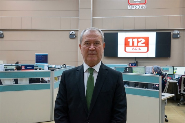 Kütahya 112'ye 2026'nın ilk 8 ayında 359 bin çağrı geldi, %53'ü gerçek vaka