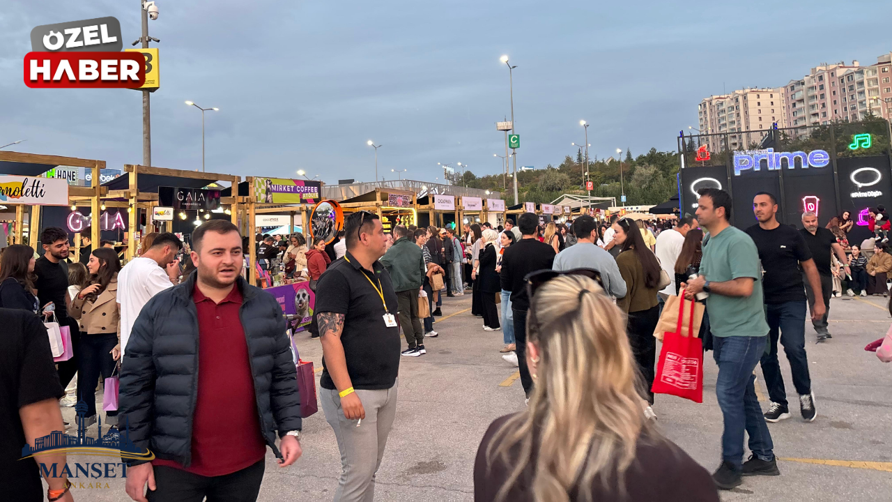 Kahve Festivali'nde hafta sonu yoğunluk zirve yaptı