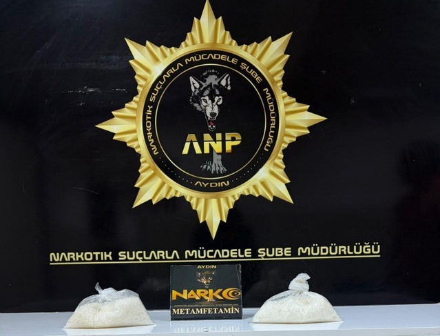 Aydın Efeler'de takside 1 kilo 21 gram metamfetamin çıktı, şüpheli cezaevine girdi