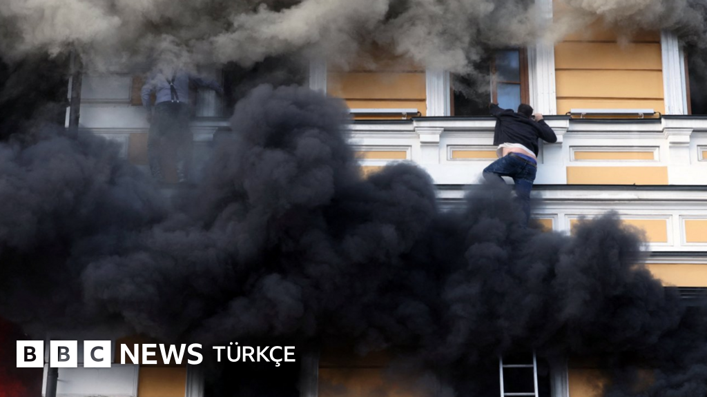 Kiev'deki Ulusal Bilimler Akademisi'ne saldırıda en az bir ölü