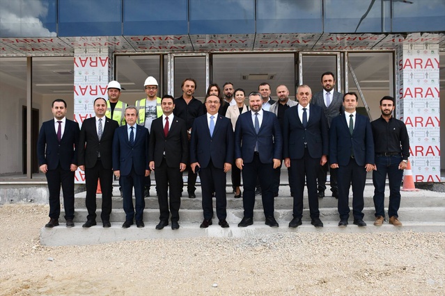 Bakan Yardımcısı Oruç Baba İnan, Tekirdağ'da Trakya model fabrikasında inceleme yaptı