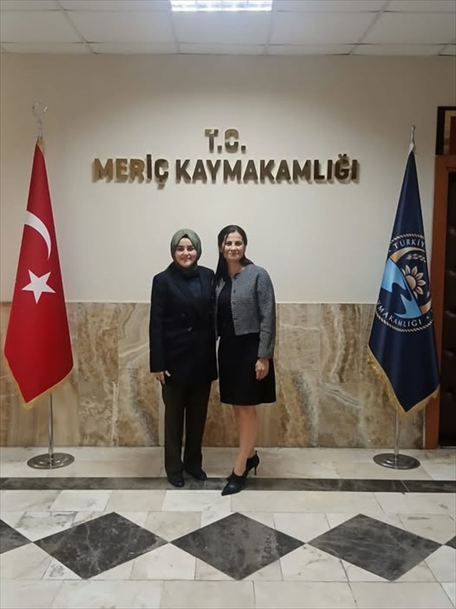 Meriç Kaymakamı Odabaşı, Vali Yardımcısı'nın hayırlı olsun ziyaretinden memnun kaldı