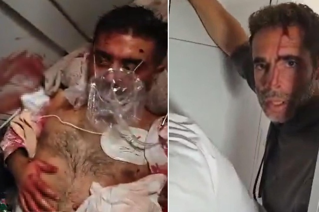 İsrail'e giden uçakta infial yaratacak görüntü! Kaptan pilotu defalarca bıçaklamış