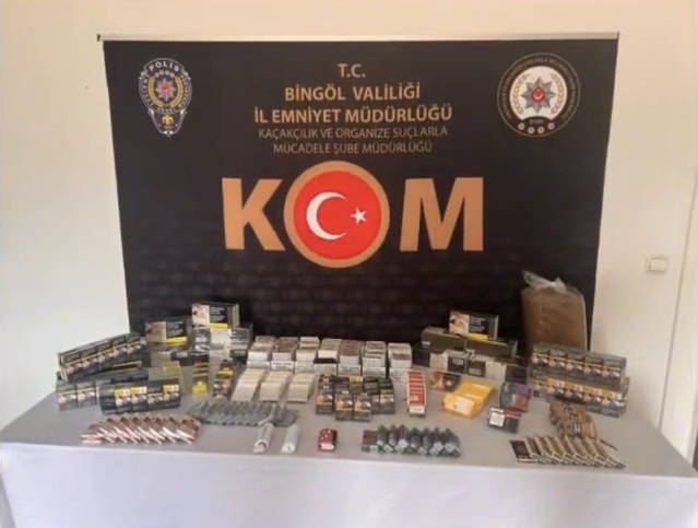Bingöl'de polis ekiplerinin çalışmalarında 38 kişi yakalandı, 7 kişi tutuklandı