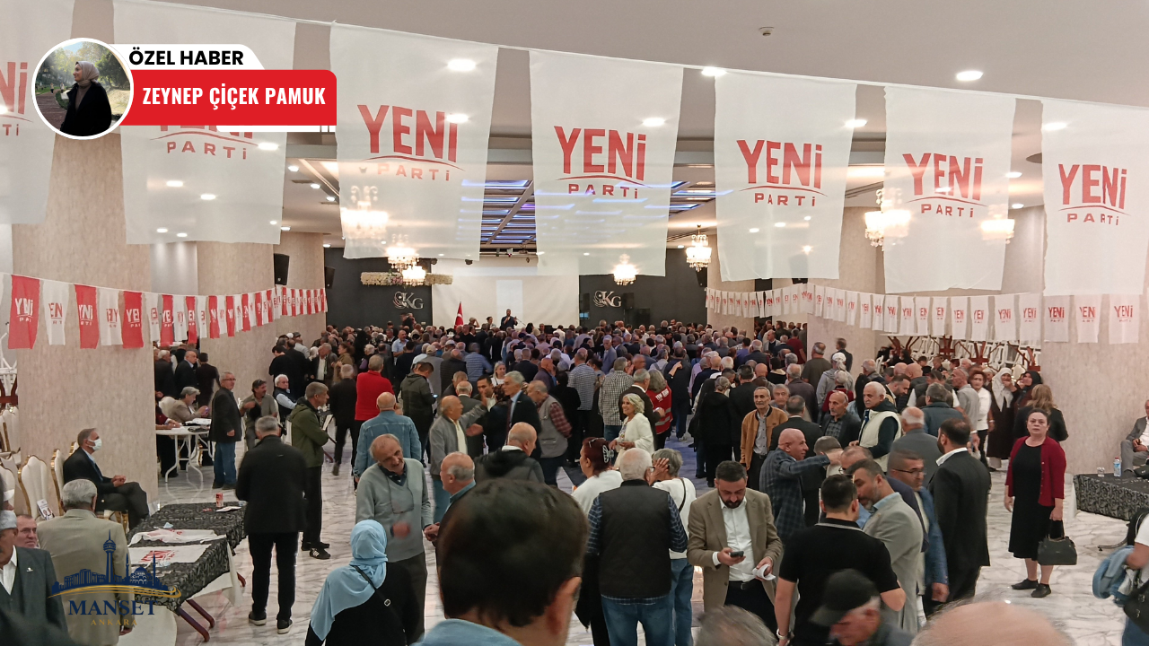 Yeni Parti Keçiören'de sandık kuruldu: Parti üyeleri oy kullanmaya başladı