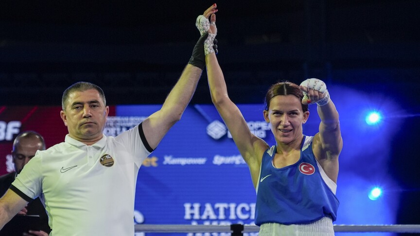 Milli boksör Hatice Akbaş, Avrupa şampiyonu oldu