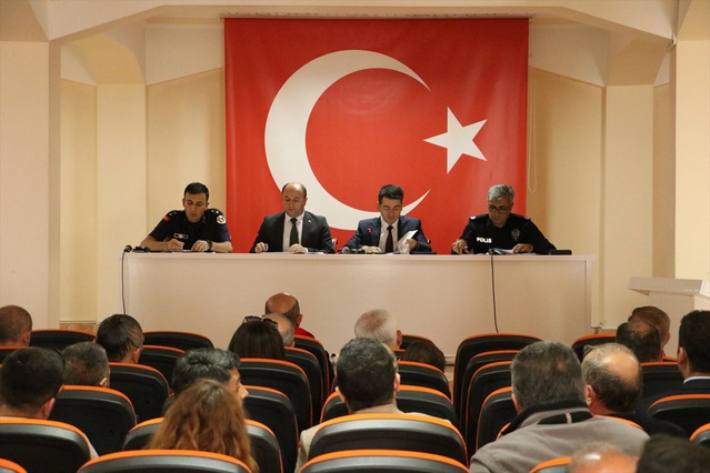 Kaymakam Bayram, Taşova'da okul güvenliği için işbirliğinin sürdürüleceğini belirtti