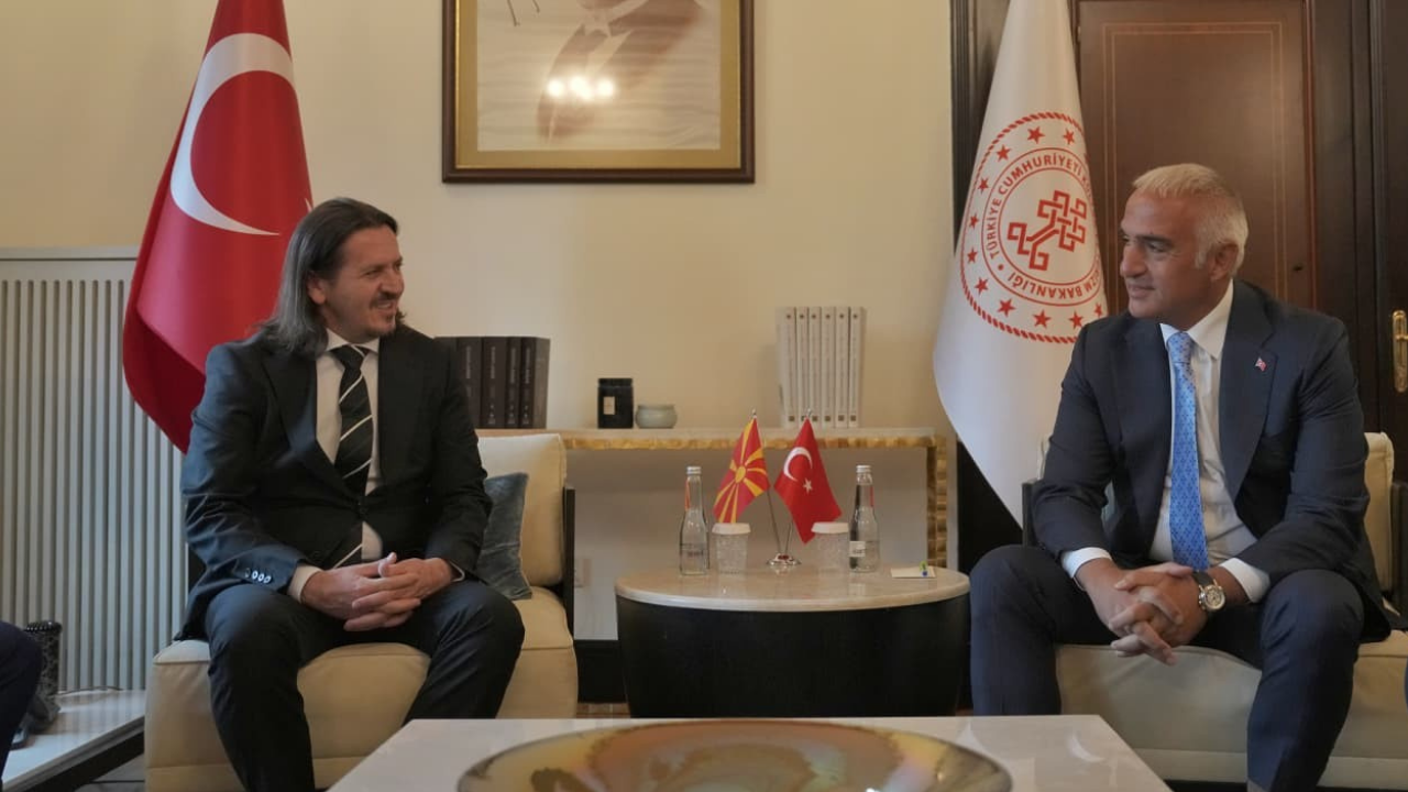 İki ülkenin kültür ve turizm bakanları Ankara’da buluştu