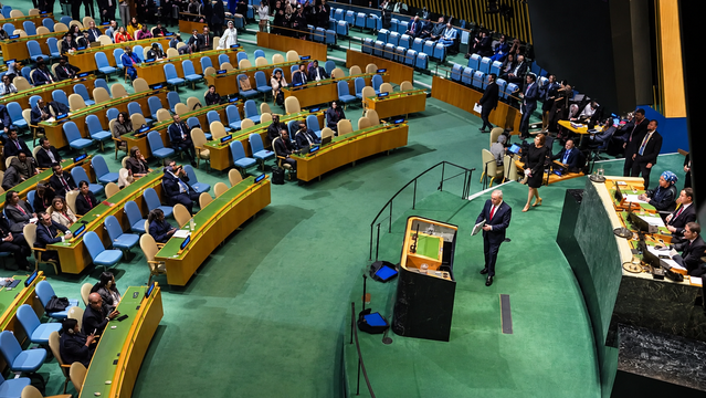 Filistin asıllı milletvekili Tibi, BM'de boş salona konuşan Netanyahu'yla dalga geçti