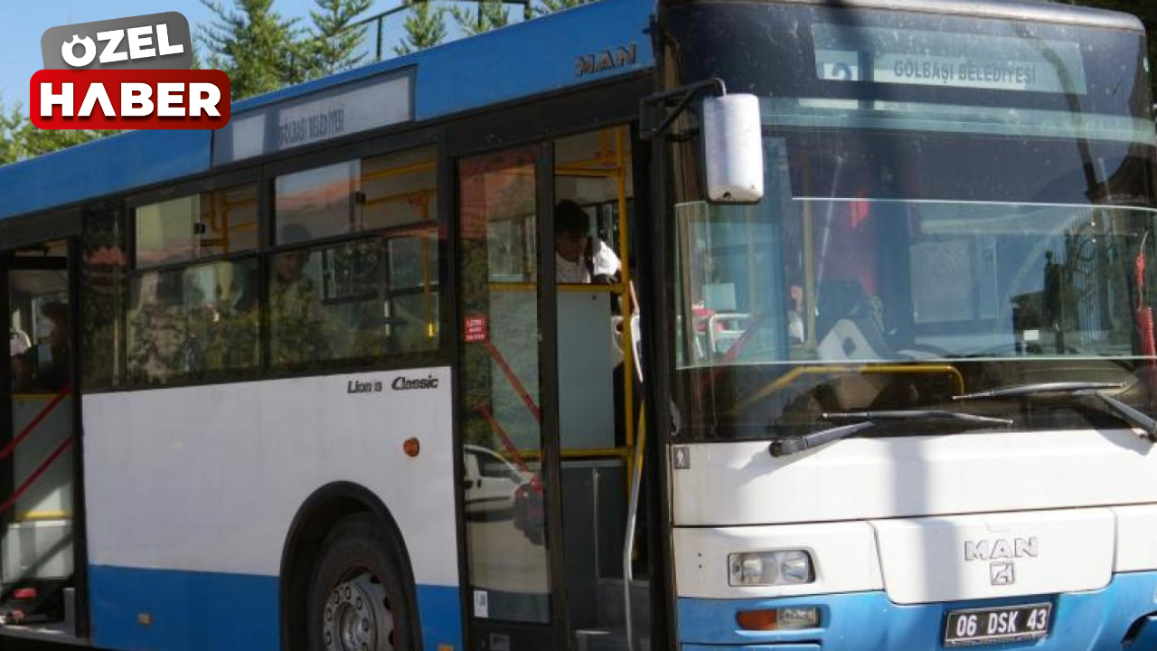 Gölbaşı otobüslerinde iğne atsan yere düşmüyor