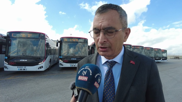 Ankara'da EGO filosuna 13 yeni otobüs eklendi, 2021'den bu yana 597 otobüs alındı