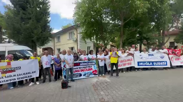 Muğla'da sağlık sendikası, 180 günü aşan raporla Dr. Nalbantoğlu için fesih iptali istedi