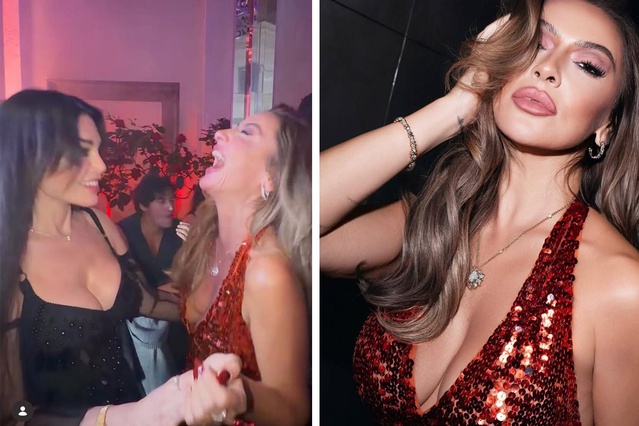 Hadise after party'de fena dağıttı