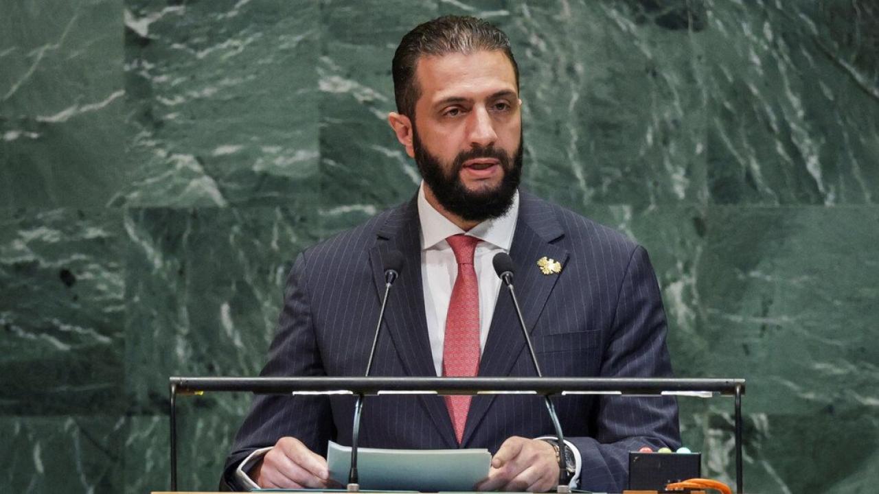 Suriye Cumhurbaşkanı Şara BM'de konuştu.