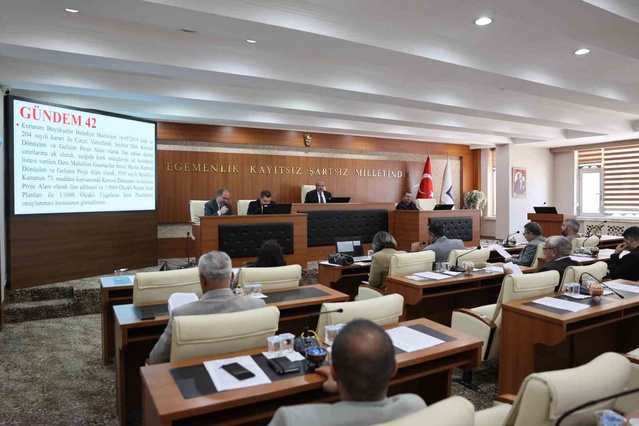 Erzurum Büyükşehir Meclisi toplu ulaşım için 75 milyon TL sermayeli şirket kurdu
