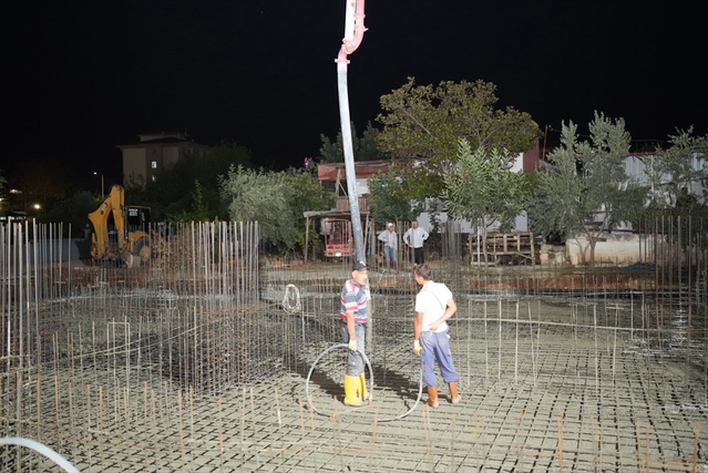 Adana Kozan'da taziye evi ve Kur'an kursunun temeli hayırsever katkısıyla atıldı