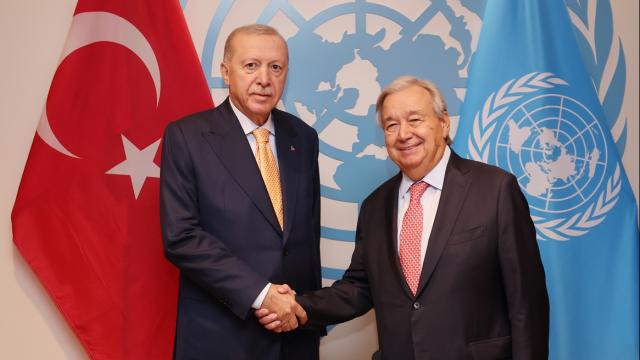 Cumhurbaşkanı Erdoğan'dan New Yorkta yoğun diplomasi trafiği