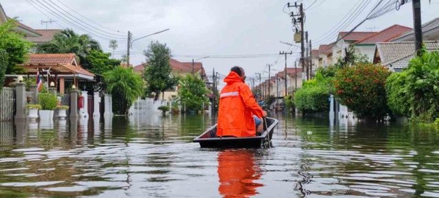 Tayland'da selde son 10 günde 8 kişi öldü, Bangkok'ta 5 bin kişi tahliye edildi