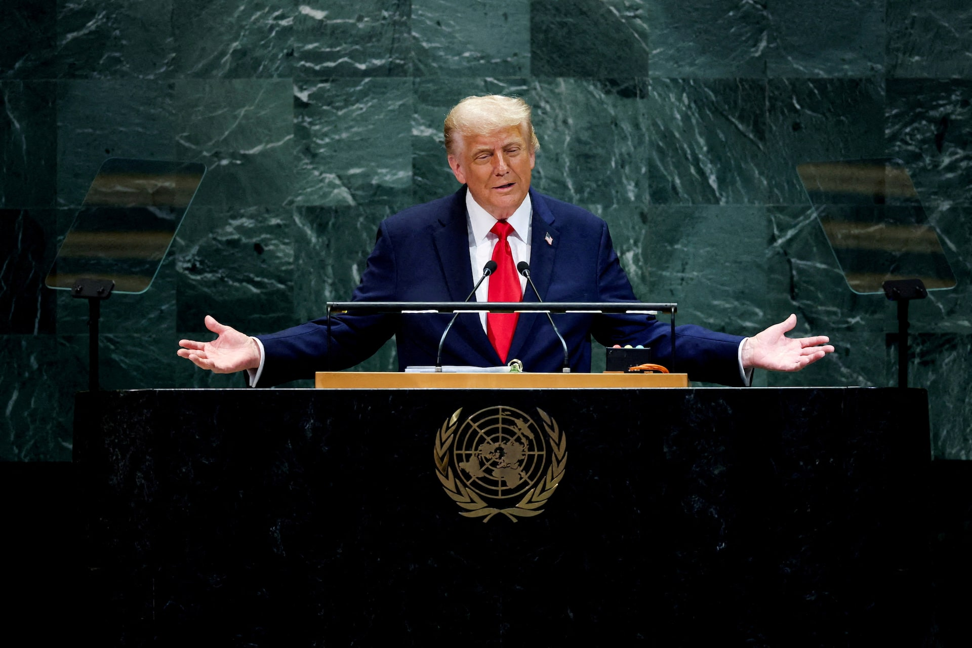 Trump, BM'de konuştu: ''İran'la anlaşma seçimden sonra olabilir''