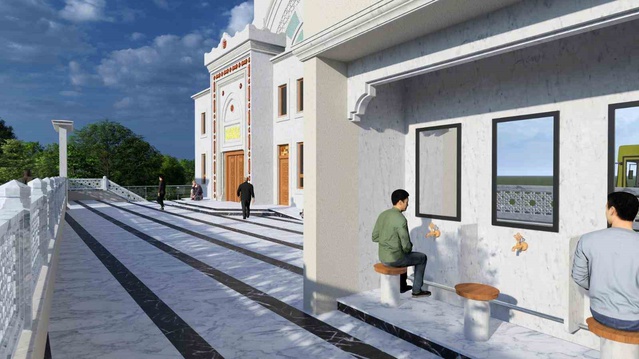 Kağıthane'de Nurtepe Merkez Camii 600-800 kişilik kapasiteyle yeniden inşa edilecek