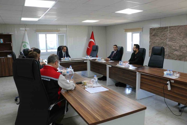Erzincan'da Tarım ve Orman Bakanlığı toplantısında şap aşılama kampanyası ele alındı