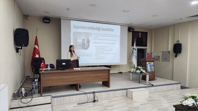 Eskişehir'de SGK personeli sigarayı bırakma süreci ve poliklinik hizmetini öğrendi