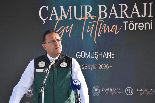 Gümüşhane'deki Çamur Barajı su tutmaya başladı