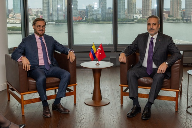 Dışişleri Bakanı Fidan, Venezuela mevkidaşı Gonzales ile New York'ta görüştü