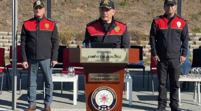 İstanbul'da motosikletli polis tim eğitimini tamamlayan 100 personel görev yapacak