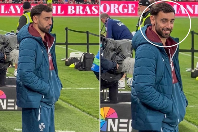 Bruno Fernandes'ten Galatasaraylıları heyecanlandıran gülümseme
