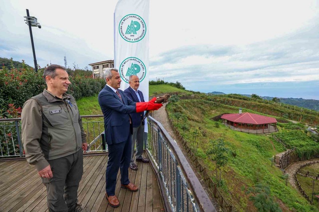 Rize'de DKMP tarafından tedavi edilen 2 arı şahini, biri çiplenerek doğaya salındı