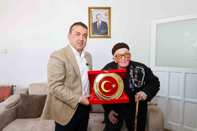 Şehit babası Hasan Bayır 93 yaşına girdi