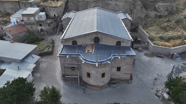 İncesu'da 190 yıllık kilisenin Kapadokya destinasyonlarına dahil olması hedefleniyor